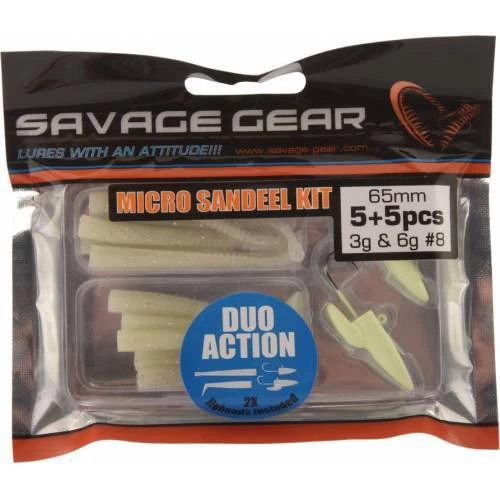 Savage Gear Micro Sandeel 3gr Ve 6gr Glow