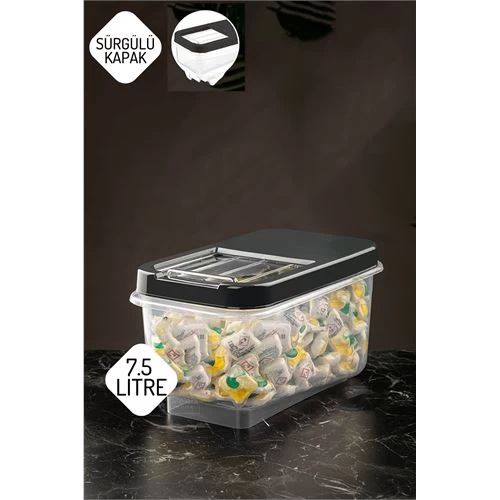 Modacar Reagan Tablet Ve Deterjan Saklama Kutusu 7.5 Lt Antrasİt