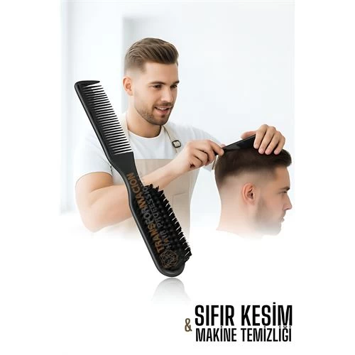 Fade Fırça – Berberler İçin Sıfır Kesim Ve Makine Temizleme Fırçası 