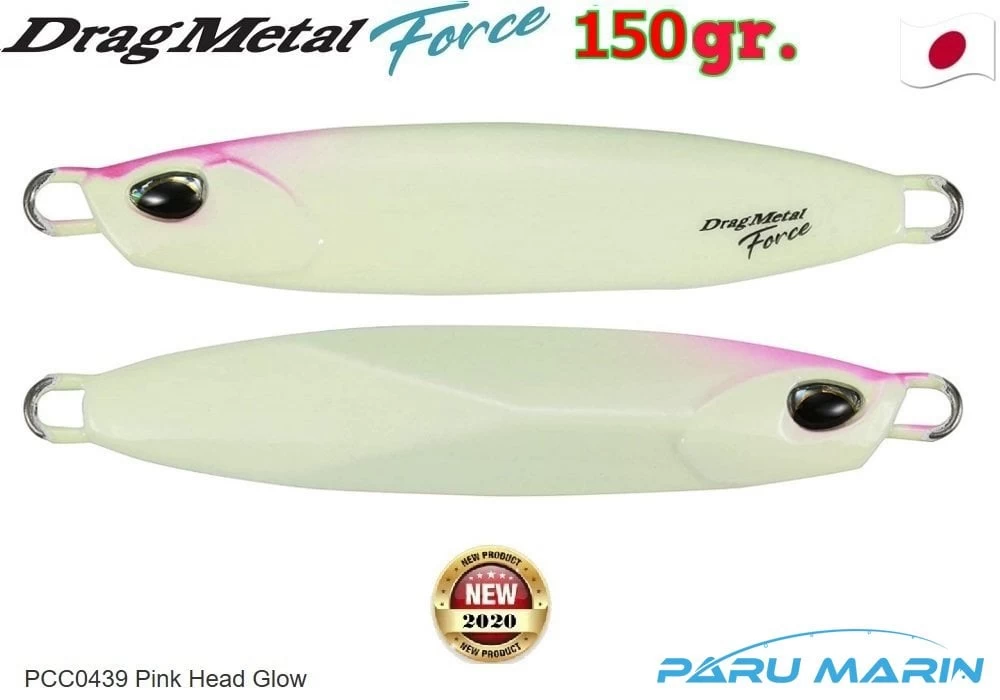 Duo Drag Metal Force Jig 150gr. Pcc0509 Pink Head Glow