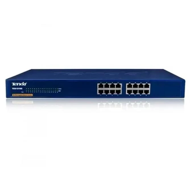 Tenda Teg1016g 16 Port 10/100/1000 Mbps Switch
