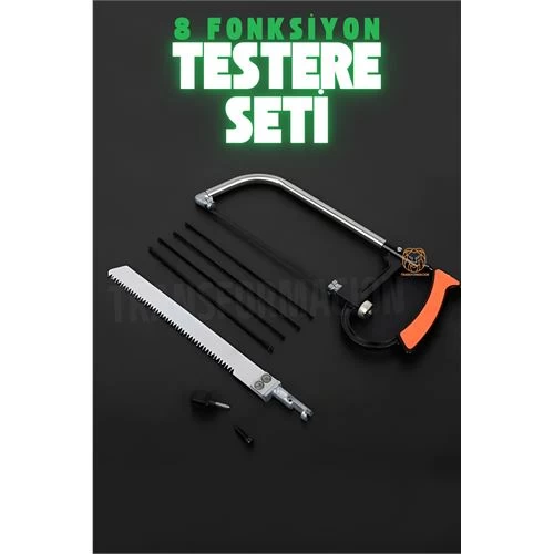 Modacar Testere Seti 8 In 1 8 Fonksiyonlu Karbon Çelik