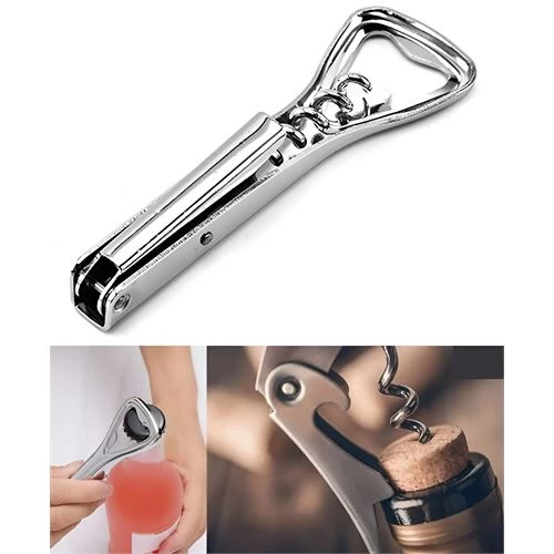 Transformaciontirbuşon Ve Şişe Açacağı Paslanmaz Çelik