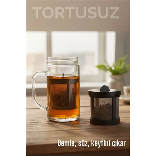 Kafes Çay Süzgeci - Bitki Çayı Süzgeci - Polikarbon 