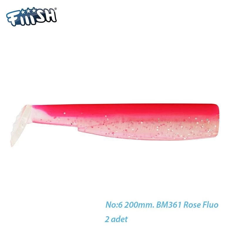 Fiiish Bm200/6 Bm361 2 Adet Yedek Gövde Rose Fluo Silikon