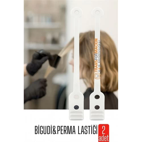 Bigudi Lastiği - Esnek Perma Lastikleri 2 Adet 