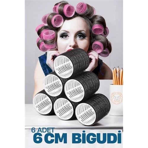 Modacar 6 Cm Bigudi 6 Li Paket