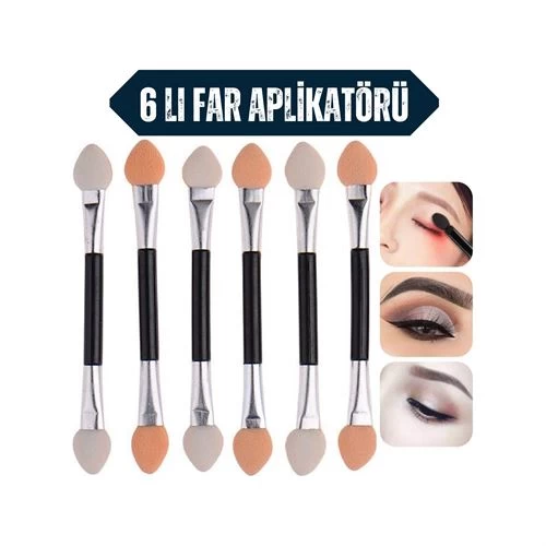 Modacar Far Aplikatör Göz Makyaj Çubukları 6 Adet