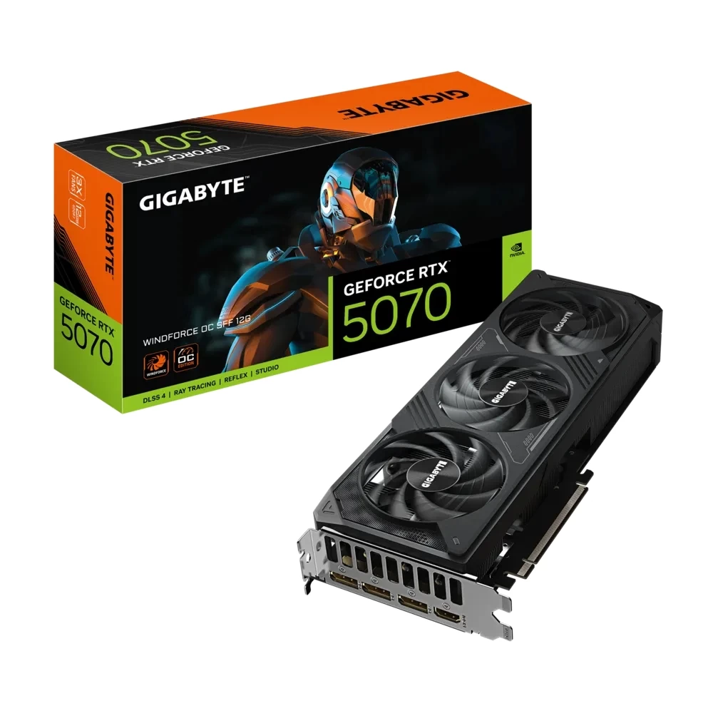 Gigabyte Rtx5070 Windforce Gv-n5070wf3oc-12gd Vga