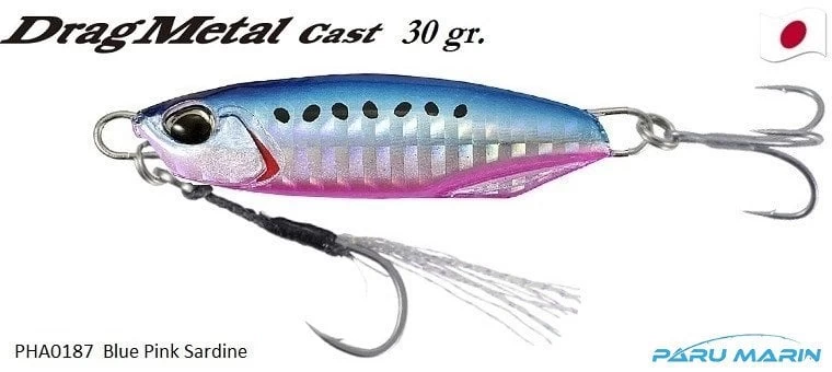 Duo Drag Metal Cast Jig 30gr. Pha0187 / Blue Pink Sardine