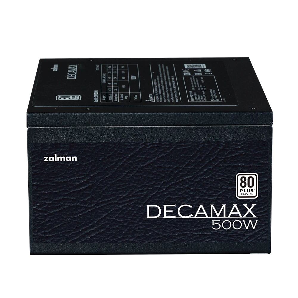 Zalman Decamax 500w Zm500-lx3 80+ Standard Power Supply