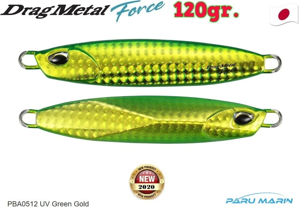 Duo Drag Metal Force Jig 100gr. Pba0512 Uv Green Gold