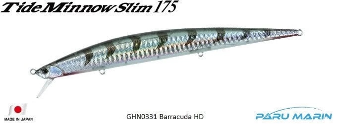Duo Tide Minnow Slim 175 Ghn0331 / Barracuda Hd