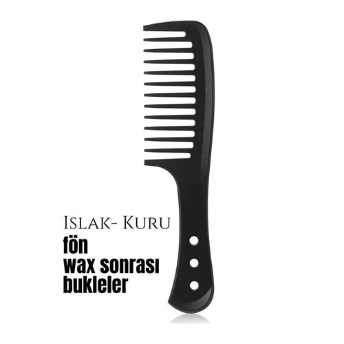 Modacar Bukleli Saç Fön Wax Sonrası Tarak Karbon Nano Absolute Professional