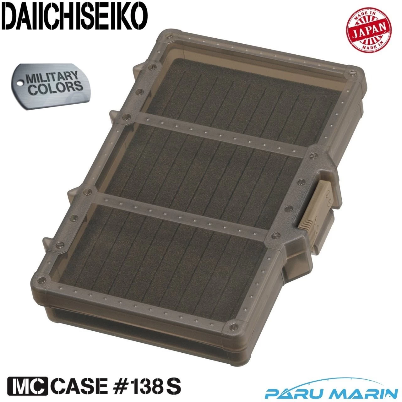 Daiichiseiko Mc Case 138s Jighead Kutusu Dark Earth