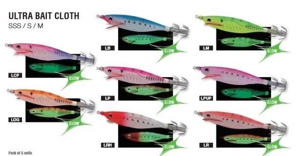 Yozuri A1680 Squid Jig Ultra Bait Cloth Sss-6.5cm Kalamar Zokası