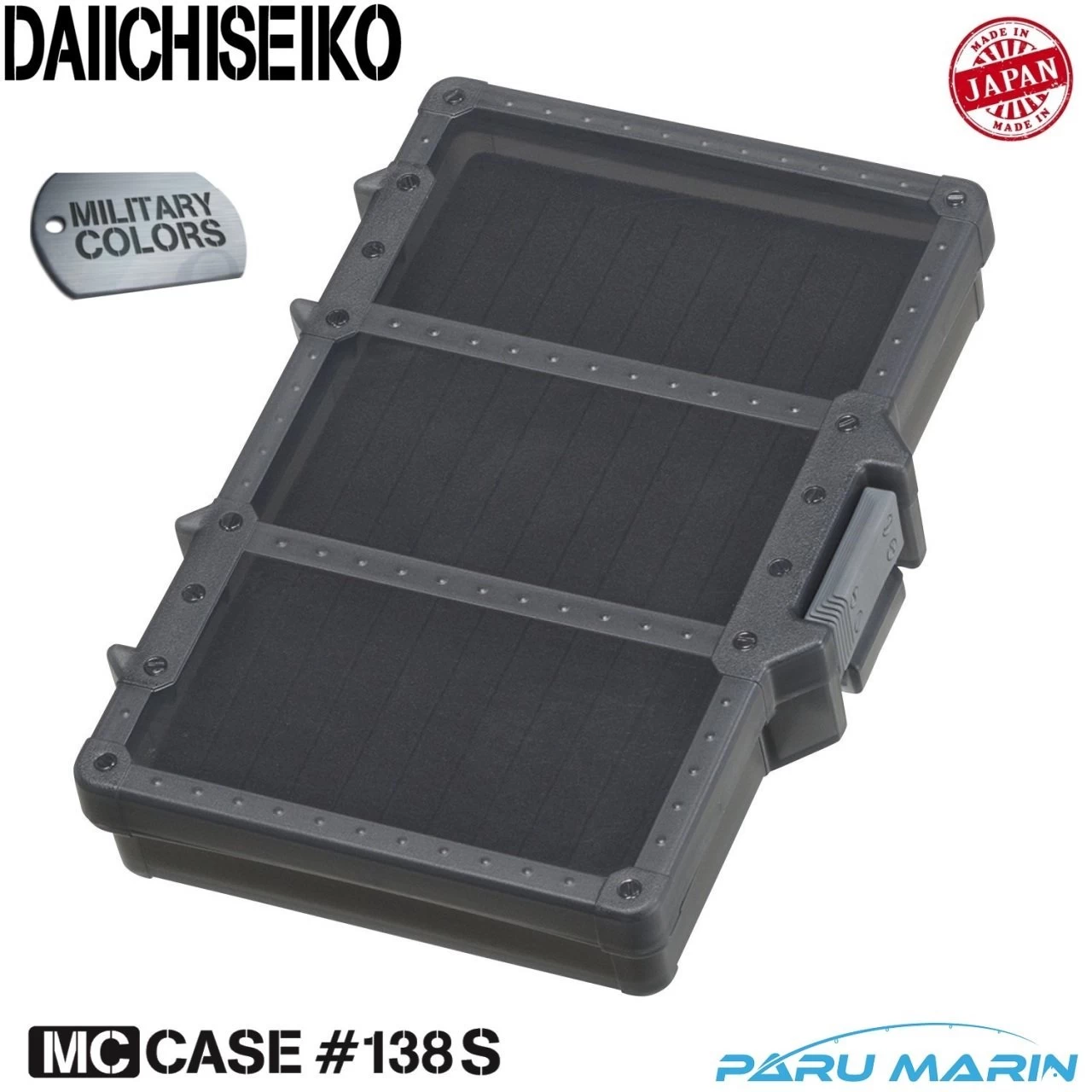 Daiichiseiko Mc Case 138s Jighead Kutusu Black