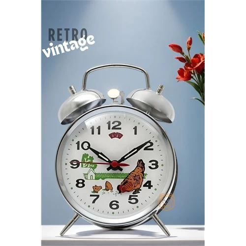 Transformacion Masa Saati Metal Tavuk Ve Civcivler