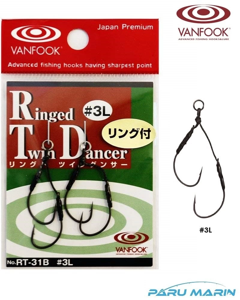 Vanfook Rt-31b Çiftli Asist İğnesi #3l