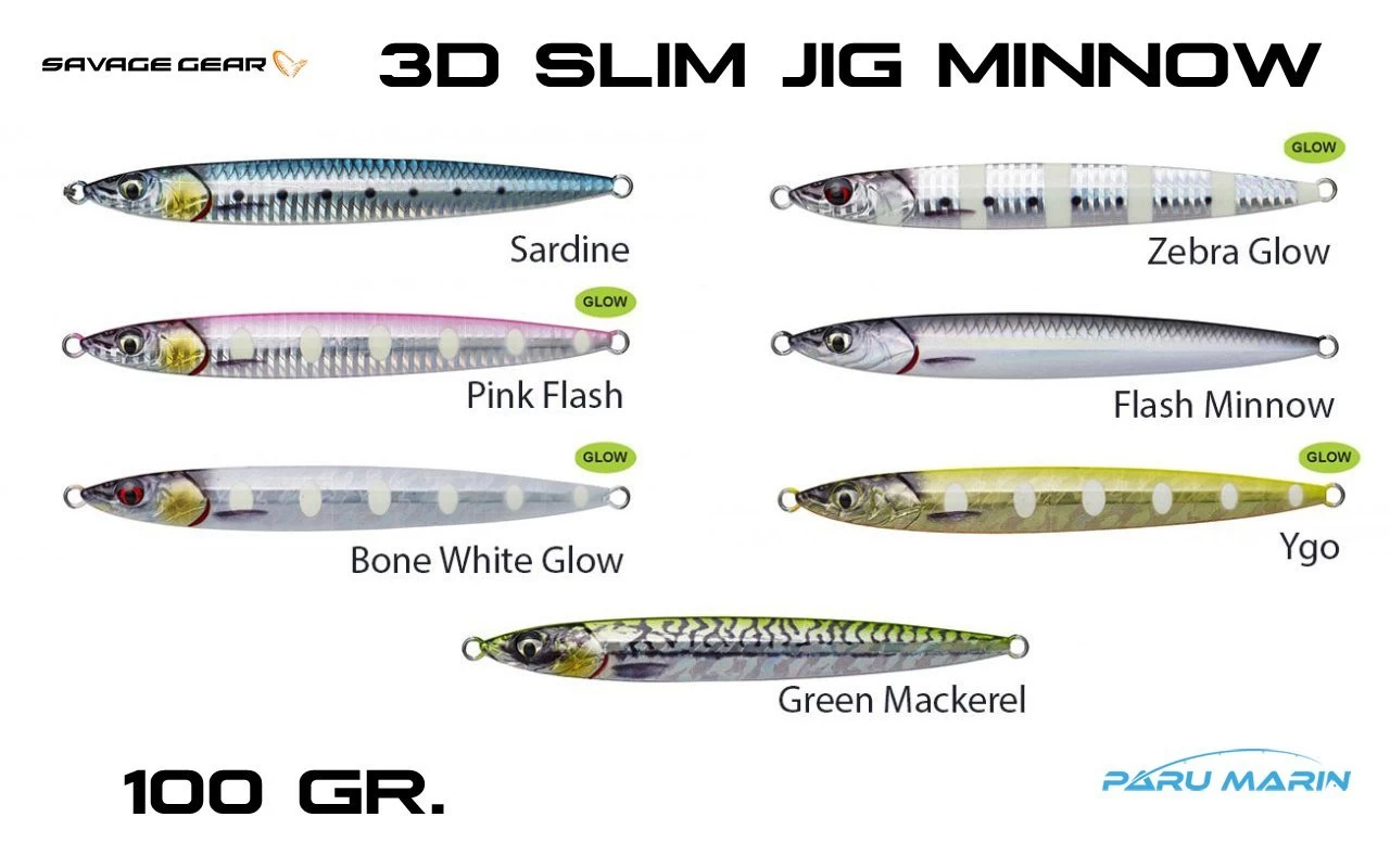 Savage Gear 3d Jig Minnow 100gr 15 Cm Suni Yem