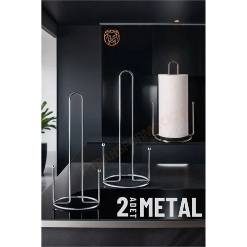 Modacar Kağıt Havlu Tutucu Metal 2 Adet