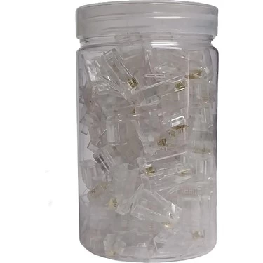 Ezcool Ez-rj45 100 Lu AÇik UÇ Yenİ Nesİl Cat6 KonnektÖr