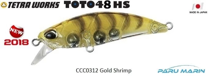 Tetra Works Toto 48hs Ccc0312 / Gold Shrimp