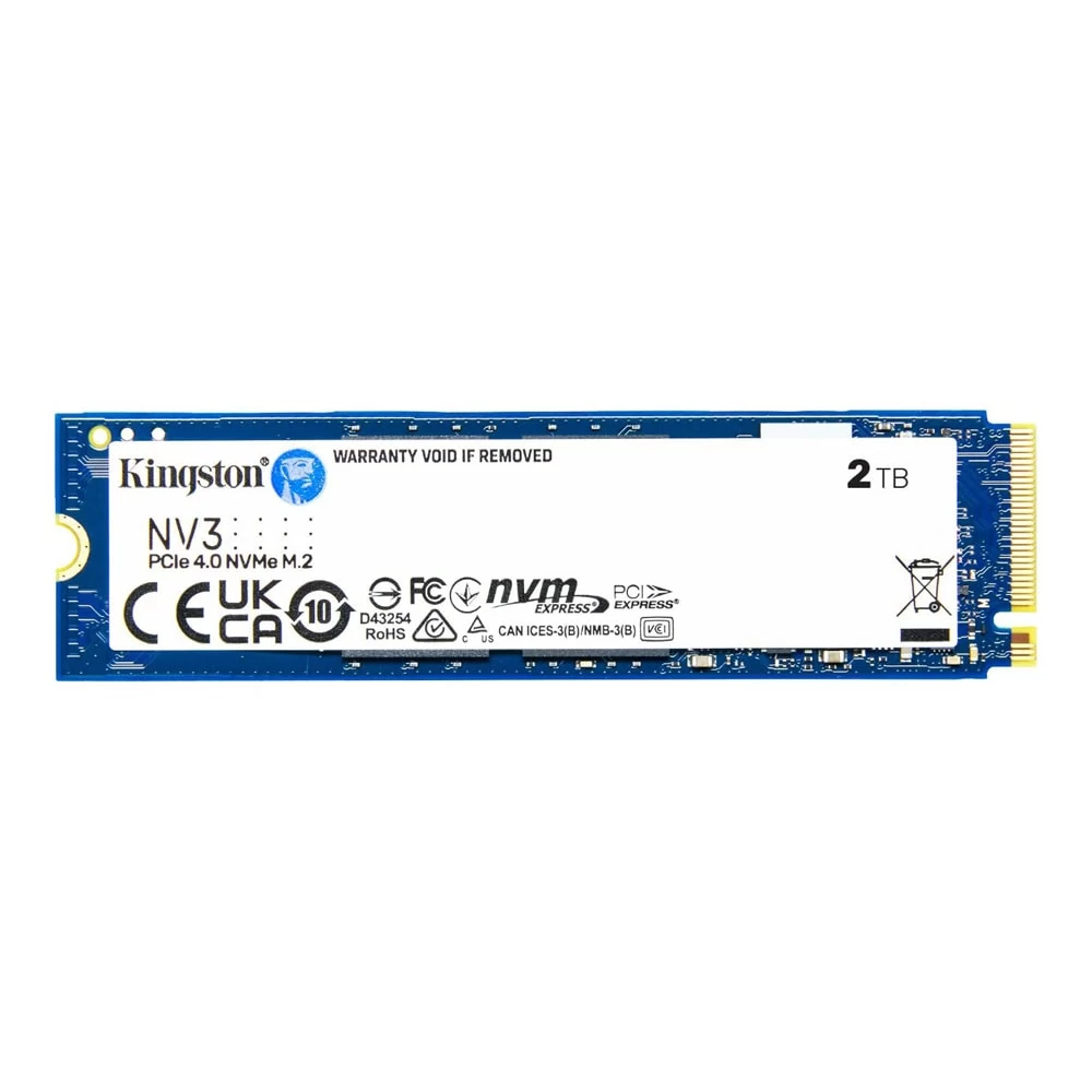 2tb Kingston Nv3 Snv3s/2000g 6000/5000mb/s M.2 Nvme Pcie 4.0