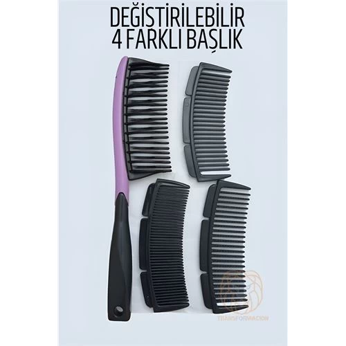 Modacar 4 Uçlu Değiştirilebilir Başlıklı Tarak