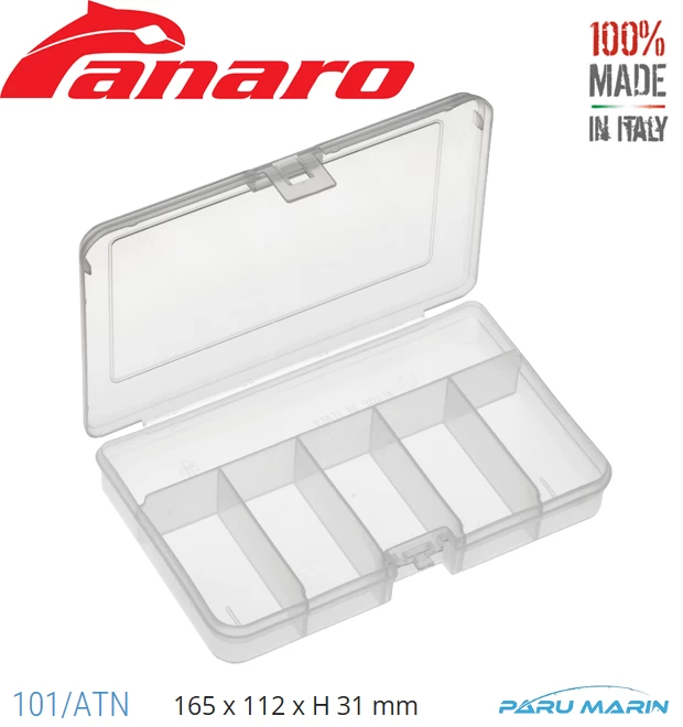 Panaro Art 101/atn 6 Bölme Kutu 165*112*31mm.