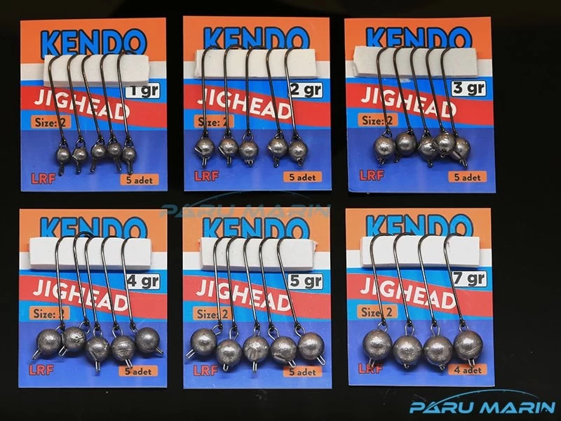 Kendo Hareketli Lrf Jig Head Uzun 1gr-7gr Arası Seçenekli