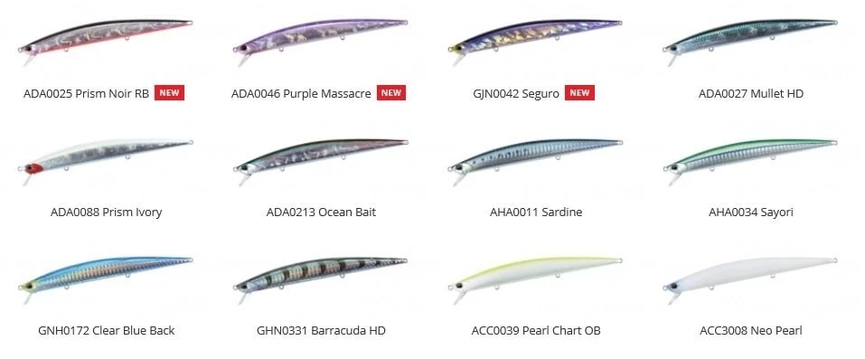 Duo Tide Minnow Slim 140 Acc0039 / Pearl Chart Ob