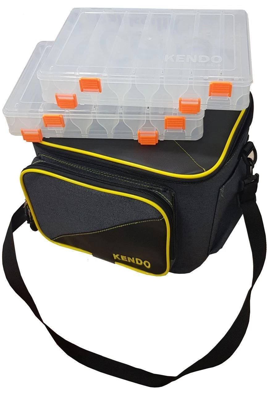 Kendo 4 Sahte Kutulu Küçük Boy Balıkçı Çantası