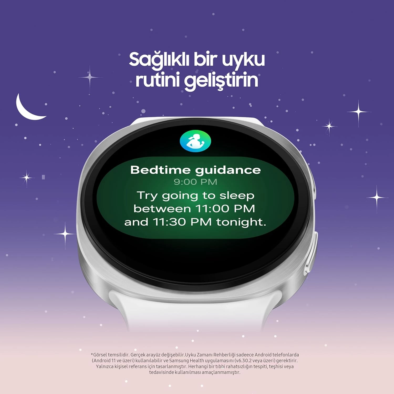 Samsung Watch 8 44mm Sm-l330 Silver Akilli Saat