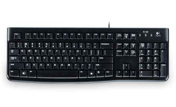 Logitech K120 Klavye Q Tr Siyah 920-002505