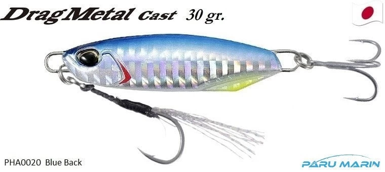 Duo Drag Metal Cast Jig 30gr. Pha0020 / Blue Back