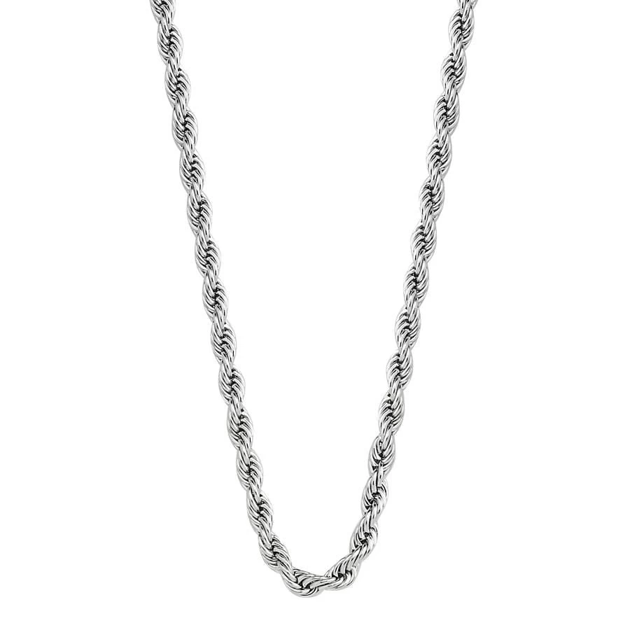 Luzdemia Sonya Zincir - Gümüş Rengi - İnce - 40+5 Cm