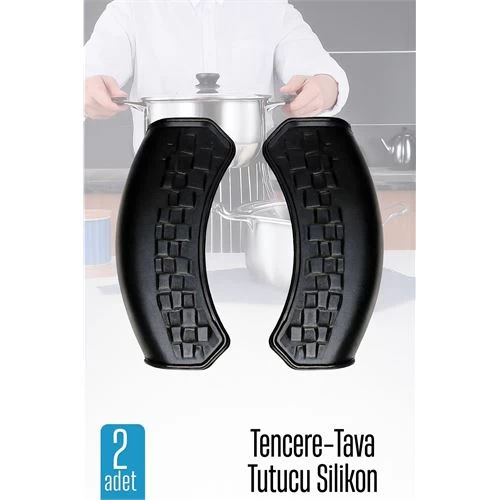 Modacar Tencere Tutucu Silikon 2 Adet