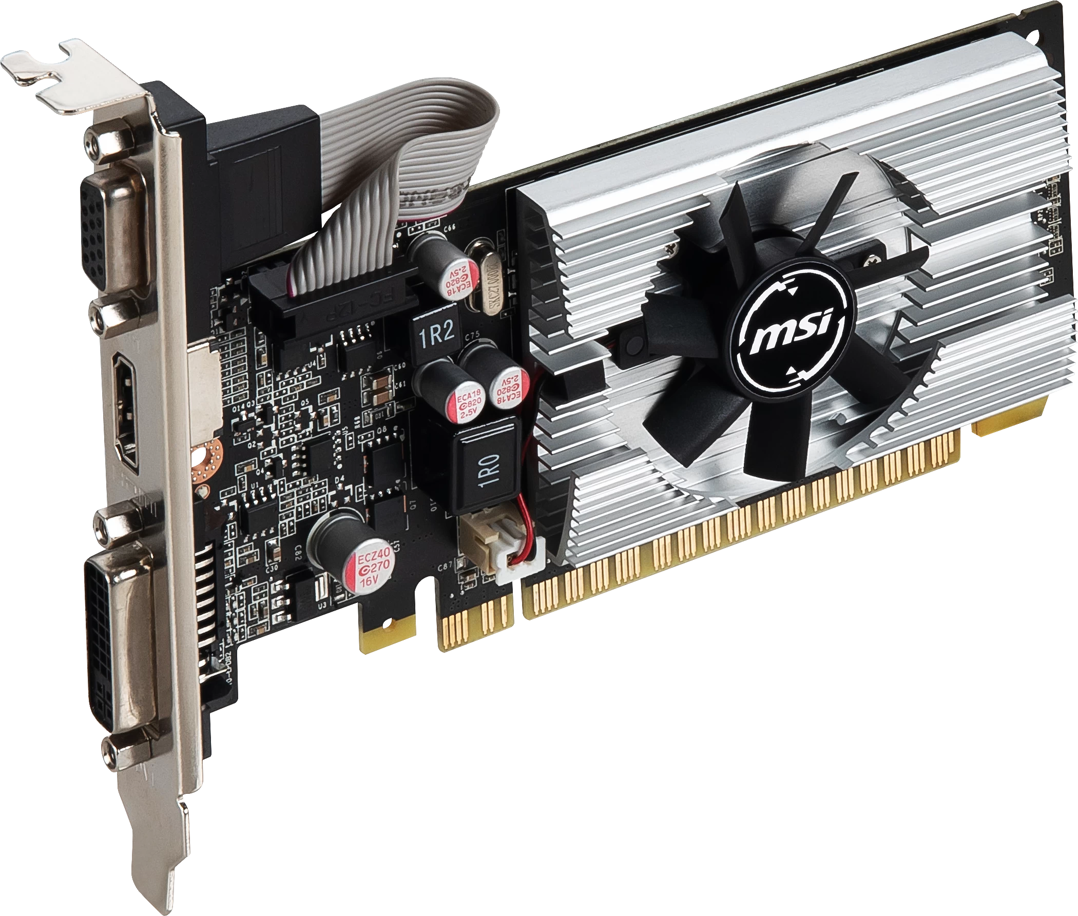 Msi N210-1gd3/lp 64bit 1gb Ddr3 Vga Dvi Hdmi 64b