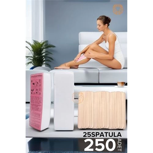 Modacar Spatulalı Ağda Bezi 250 Adet