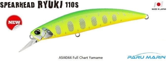 Duo Spearhead Ryuki 110s Asi4044 / Full Chart Yamame