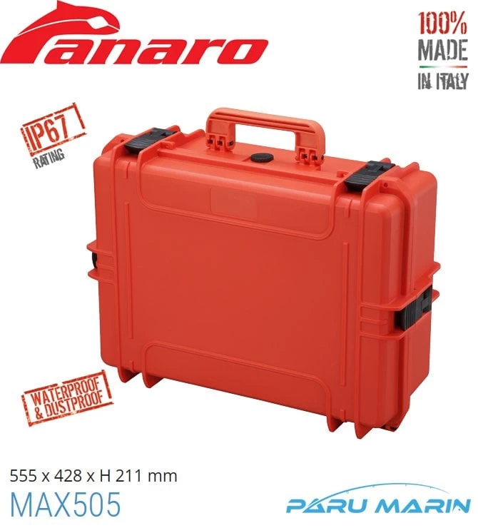 Panaro Max 505s Çanta 555*428*211mm. Turuncu