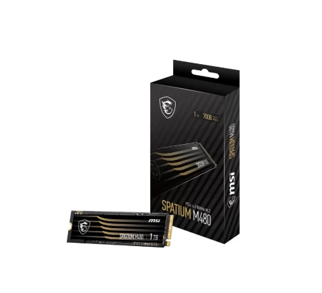 1tb Msi Ssd Spatium M480 Pro Pcie 4.0 Nvme M.2 7400/6000mb/s