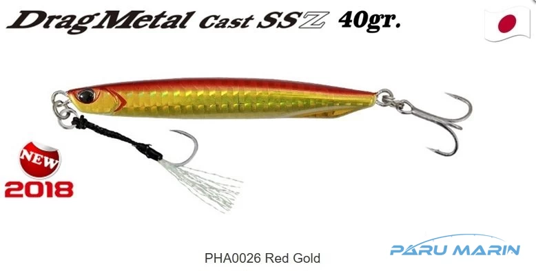 Duo Drag Metal Ssz Jig 40gr. Pha0026 / Red Gold