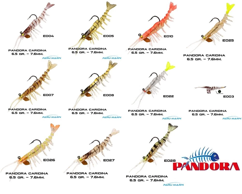 Pandora Caridina 6.5 Gr. - 76 Mm Silikon Karides