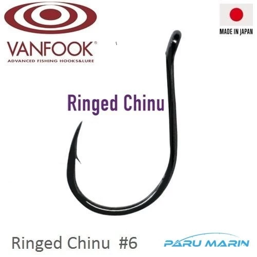 Vanfook Ringed Chinu Ns Black #6 (13ad.)