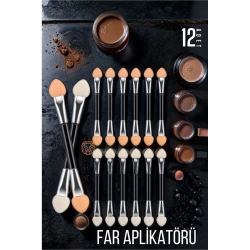Modacar Far Aplikatör Göz Makyaj Çubukları 12 Adet