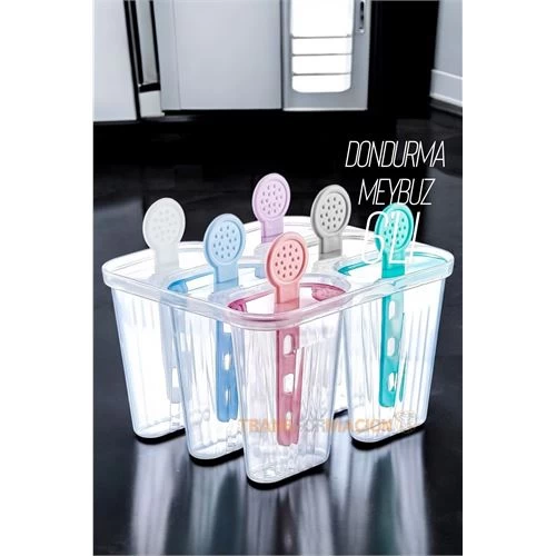 Modacar 6 Lı Dondurma Kalıbı Meybuz Kalıbı