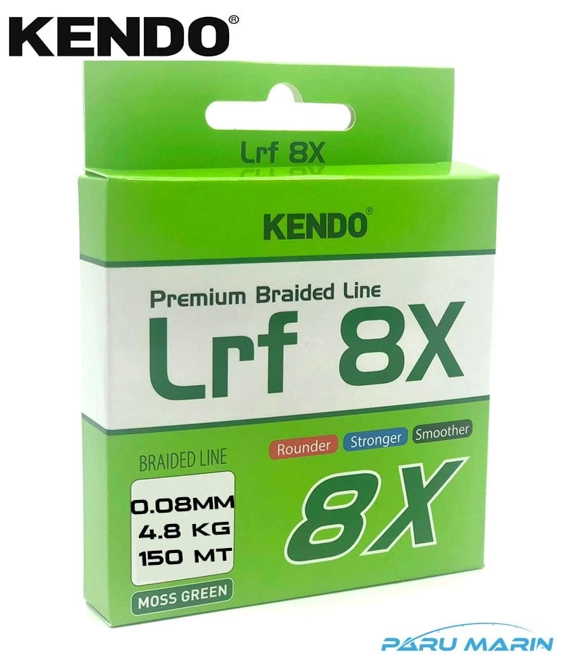 Kendo Lrf 8x 150mt 0.08mm Koyu Yeşil İp Misina