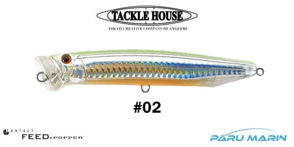 Tackle House Feed Popper 120 No:02 Maket Balık
